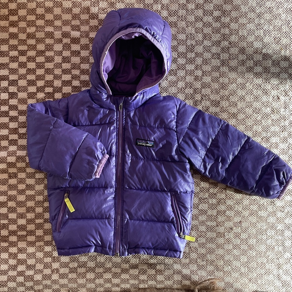 Patagonia Purple Hi-loft down sweater Jacket